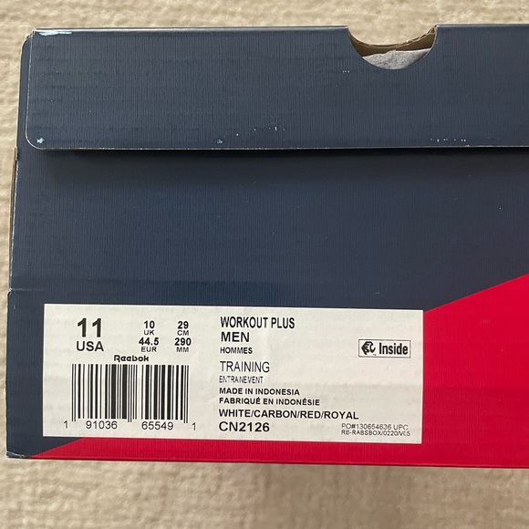 NWT Reebok workout plus - Picture 3 of 3